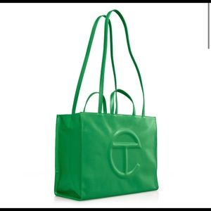 Telfar Large Greenscreen Shopping Bag. New with tags. 100% Authentic